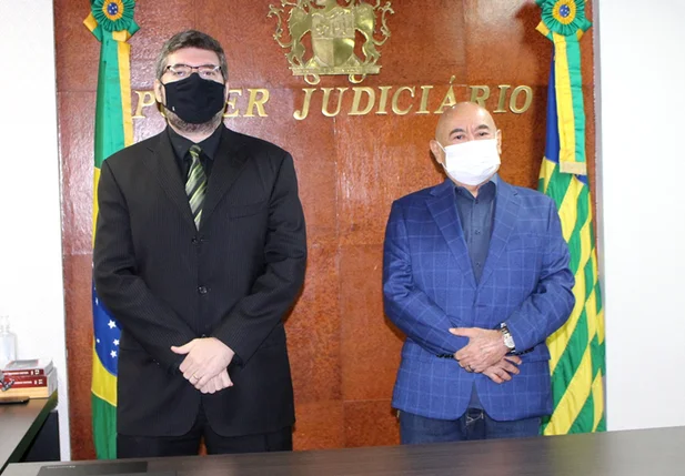 Posse do juiz Edvaldo Rebouças