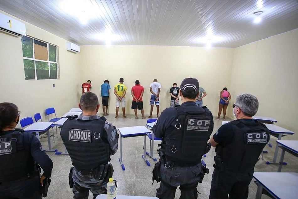 Presos durante Operação Integrada no Piauí