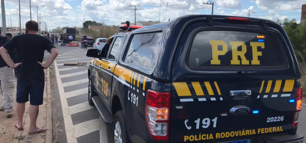 PRF esteve no local
