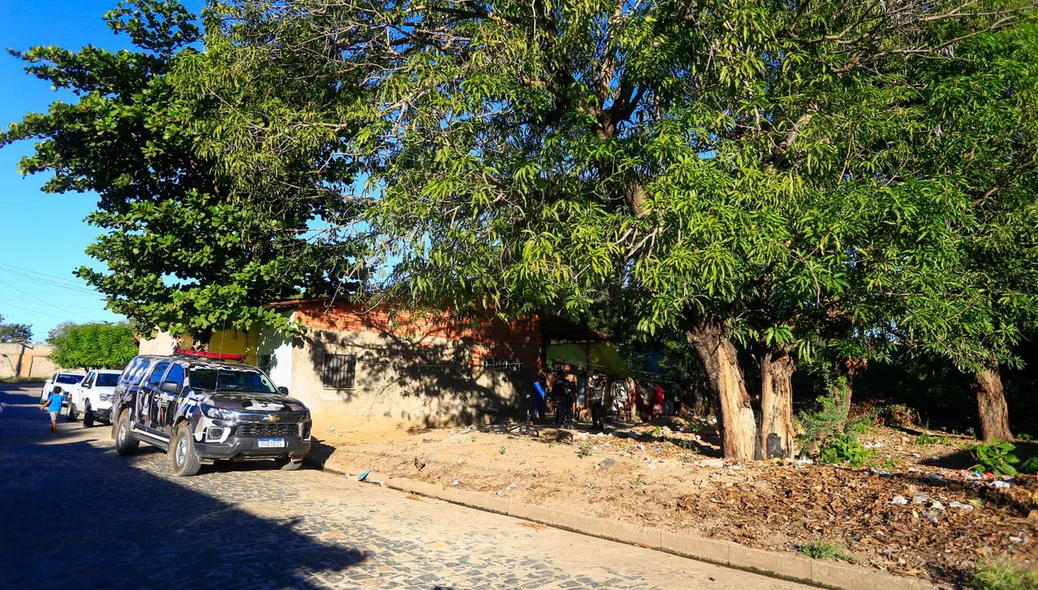 Residência da vítima