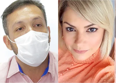 Ricardo Prado e Mariana Siqueira