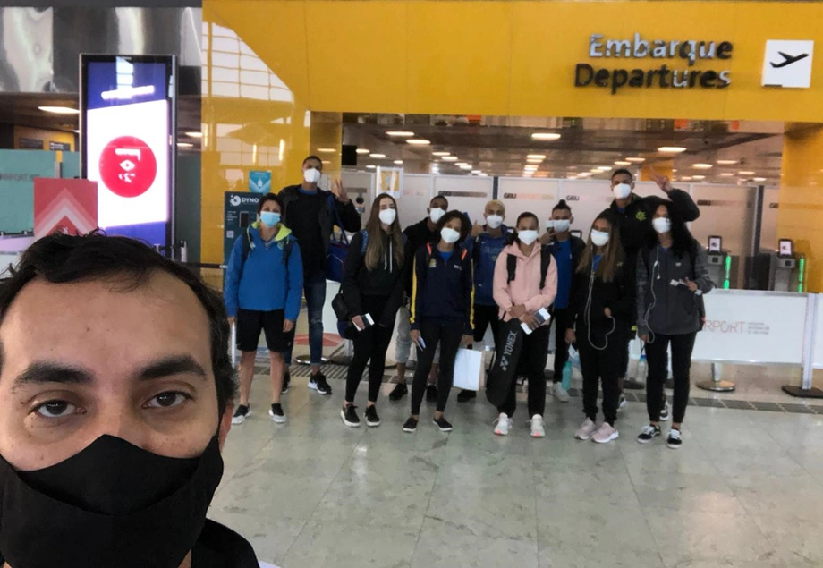 Seleção Brasileira de Badminton embarca para Acapulco, México