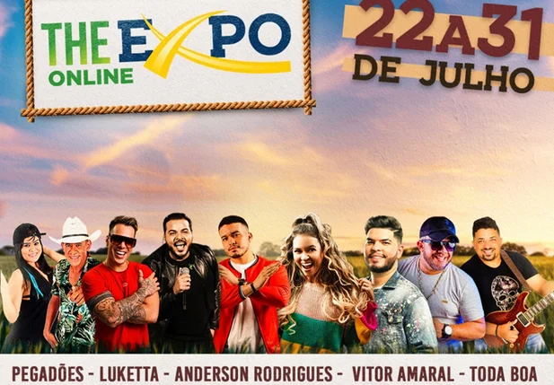 The Expo 2021 acontece de 22 a 31 de julho no Parque de Exposições Dirceu Arcoverde