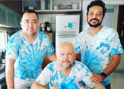 Tiago Iglesias, à esquerda; Dirceu não foi localizado e Diego Iglesias à direita