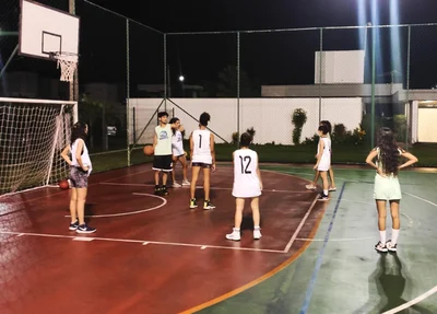 Treinamento do Opala Basquete