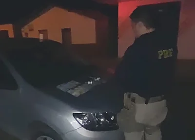 Veículo que os ocupantes conduziam