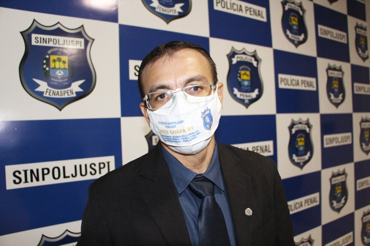 Vilobaldo Carvalho, presidente do Sinpoljuspi