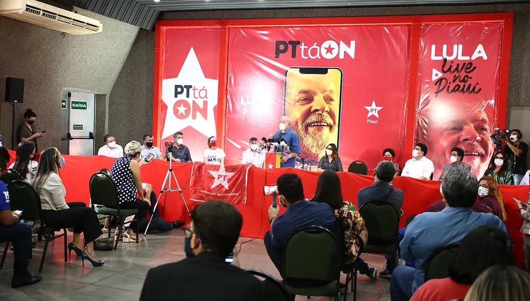 A coletiva ocorre nesta quarta