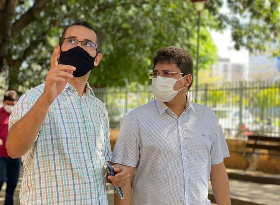 A visita aconteceu na manhã desta sexta