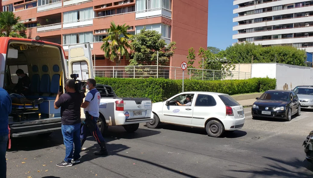 Acidente aconteceu na Avenida Marechal Castelo Branco