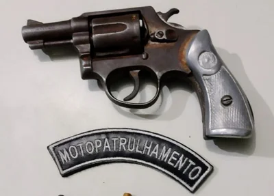 Arma apreendida na zona norte de Teresina