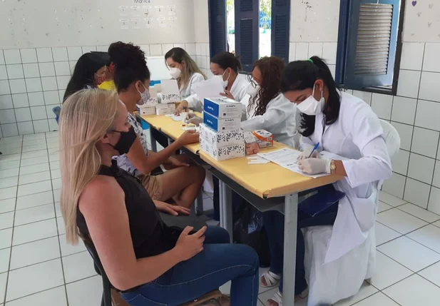 As testagens começaram nesta terça