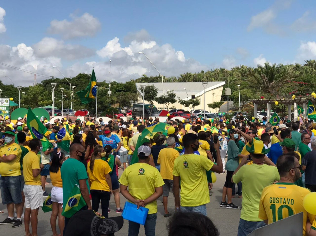 Ato pró-Bolsonaro
