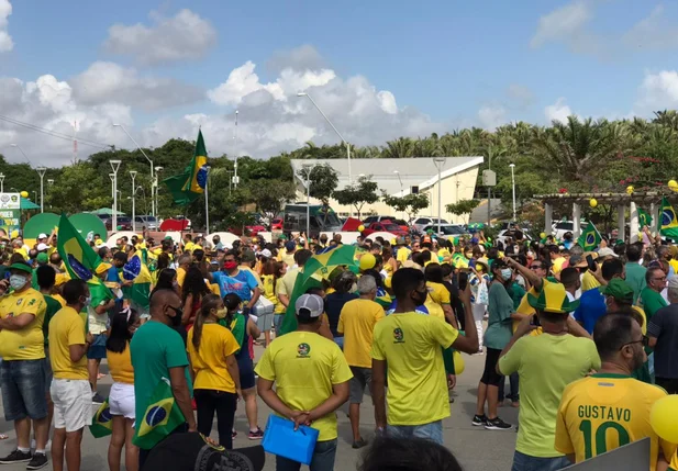 Ato pró-Bolsonaro