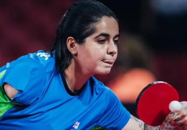 Bruna Alexandre avança para final do tênis de mesa da classe 10 nos Jogos Paralimpícos