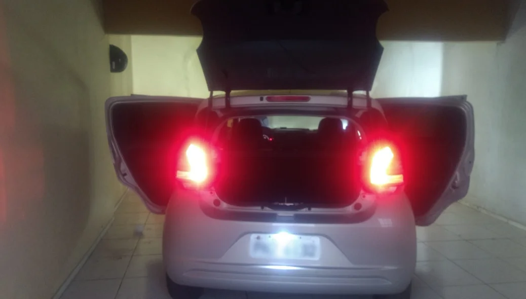 Carro roubado apreendido pela Polinter