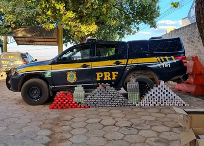 Cigarros que estavam em posse do suspeito