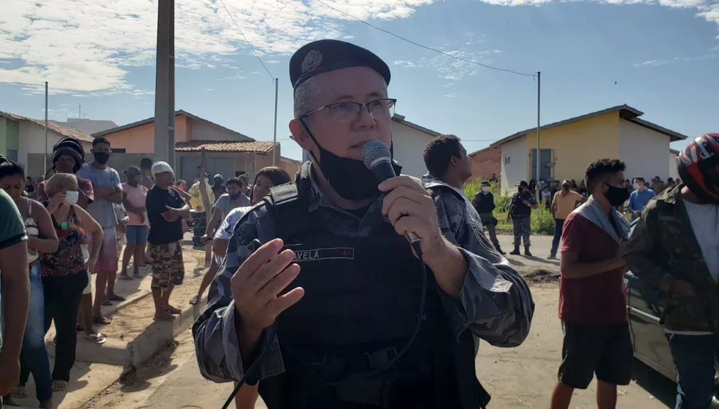 Comandante do Gerenciamento de crise da polícia