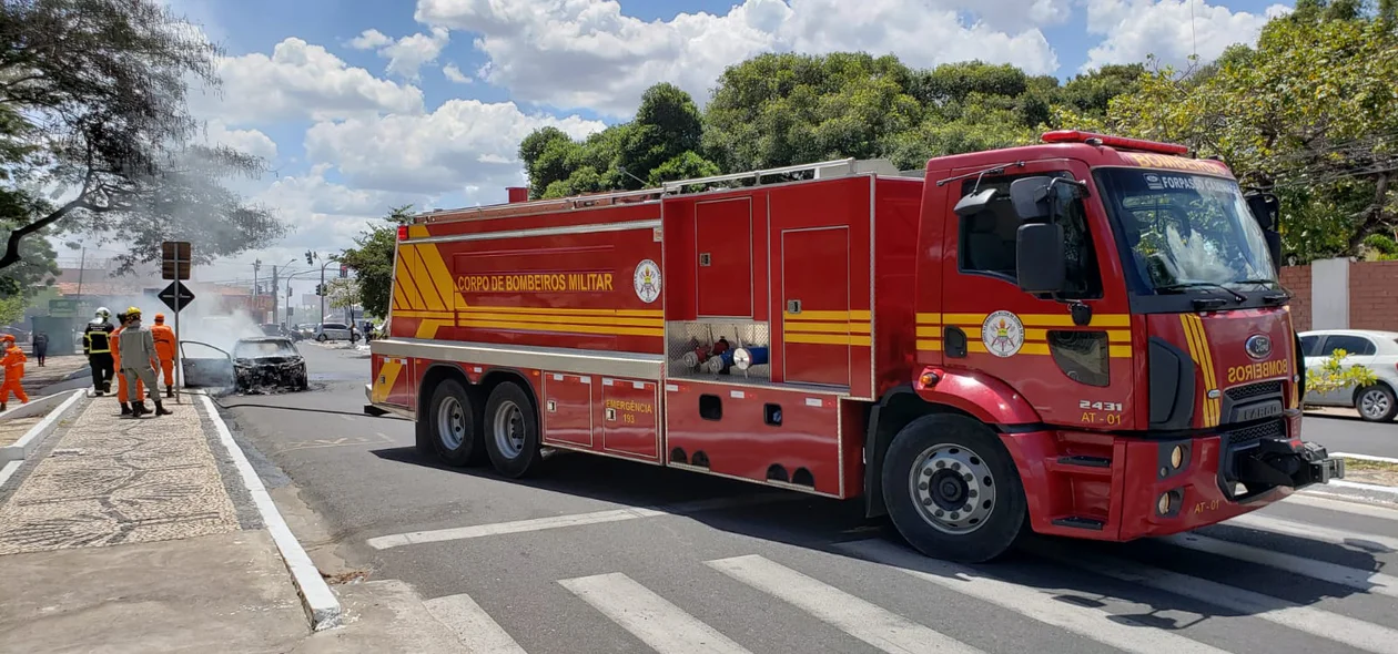Corpo de Bombeiros foi acionado