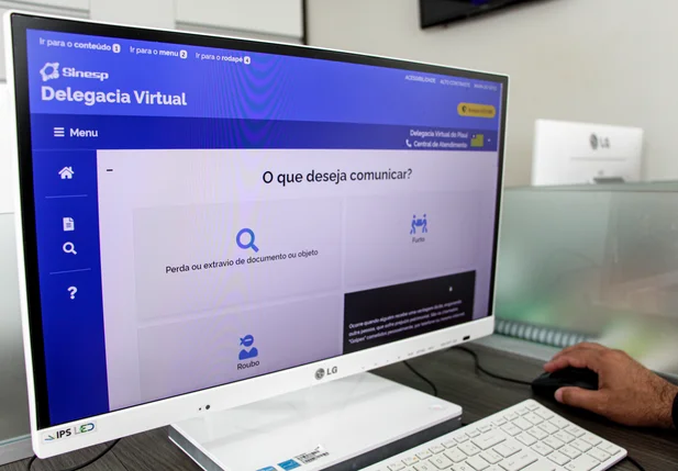 Delegacia Virtual para registro de B.O