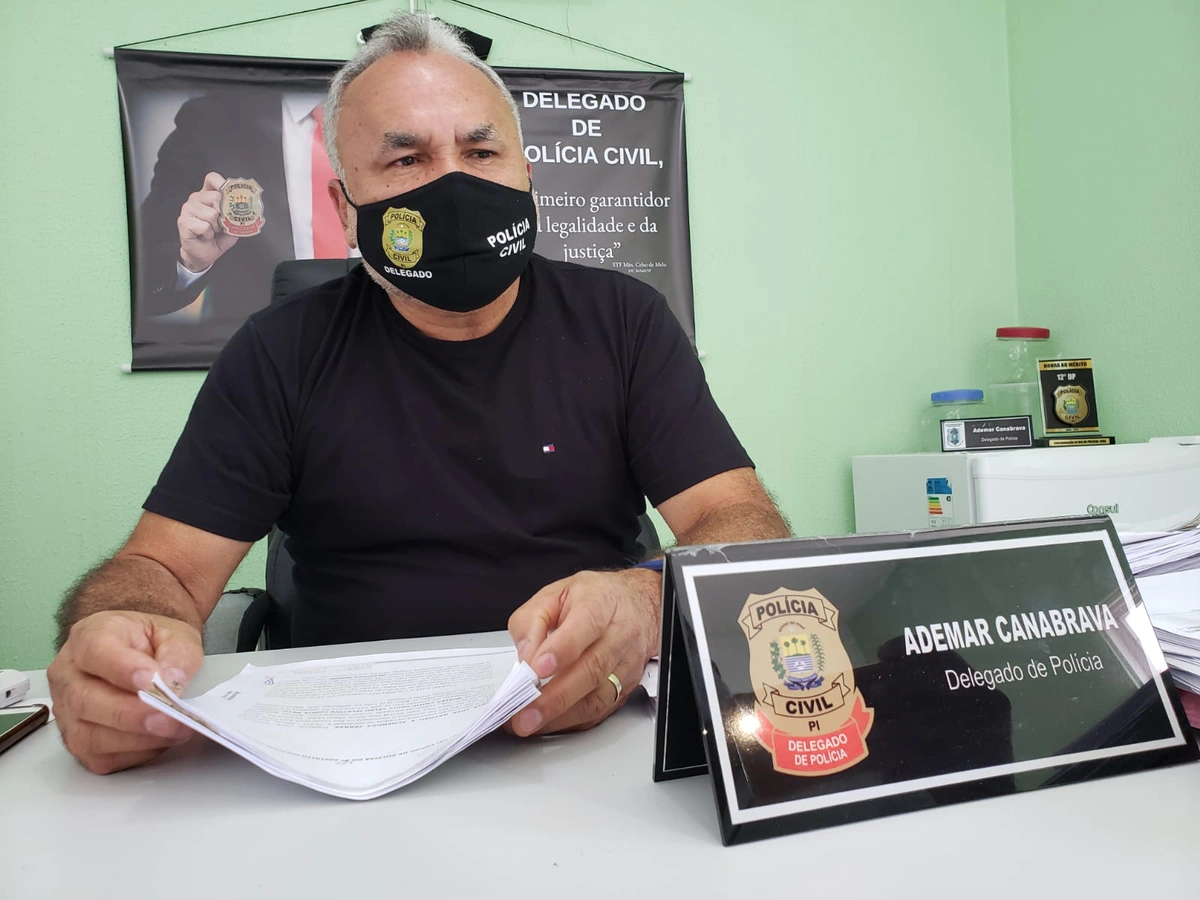 Delegado Ademar Canabrava deu detalhes das prisões dos suspeitos
