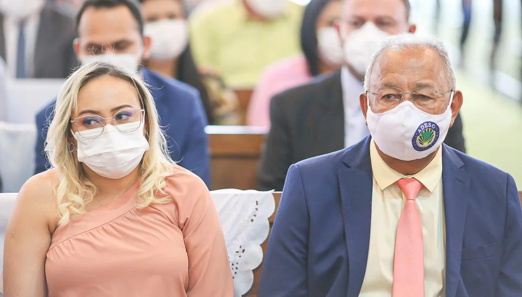 Dr. Pessoa com a primeira-dama