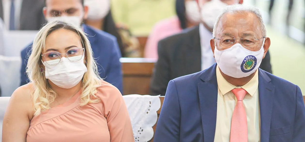 Dr. Pessoa com a primeira-dama