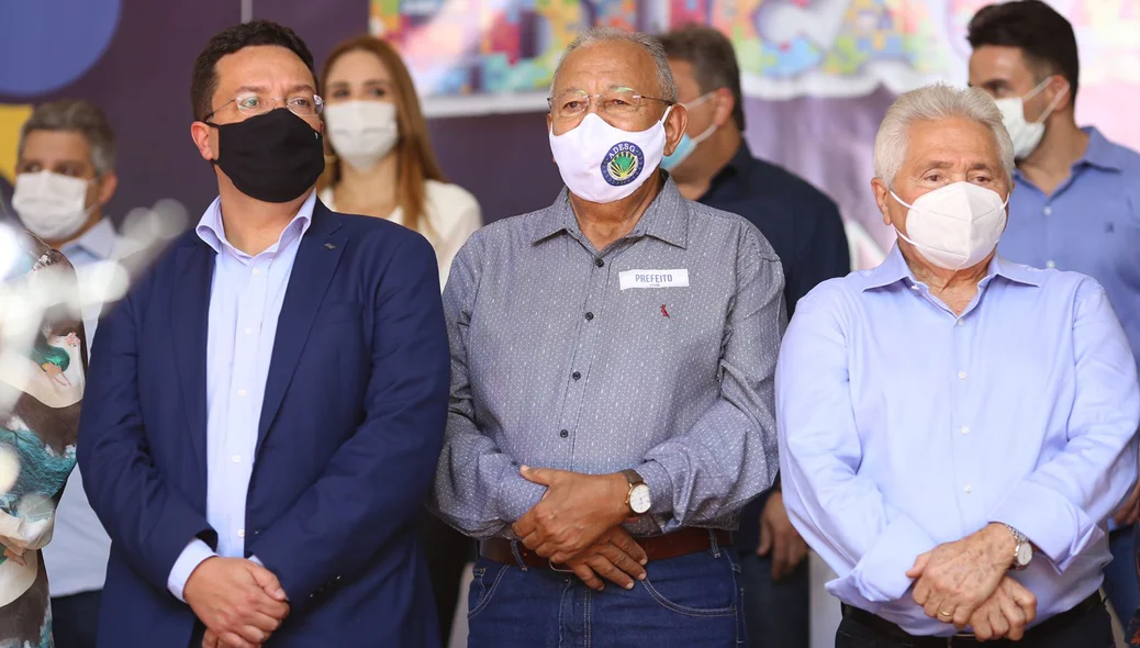 Dr. Pessoa e o senador Elmano Férrer