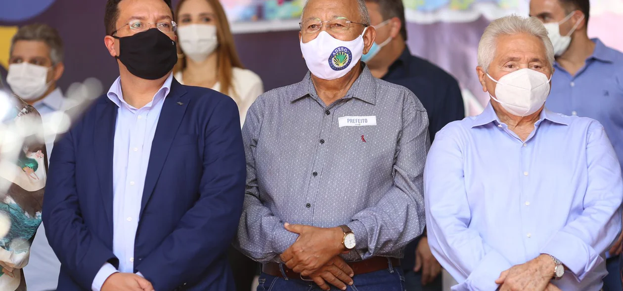 Dr. Pessoa e o senador Elmano Férrer