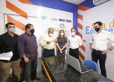 Dr. Pessoa inaugura Sala do Empreendedor na SAAD Leste