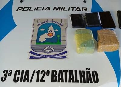 Dupla é presa com drogas em Luzilândia