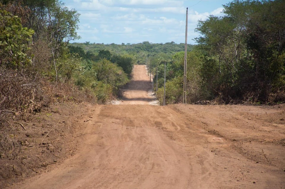 Estrada vicinal inaugurada