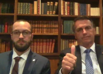 Filipe Barros e Bolsonaro