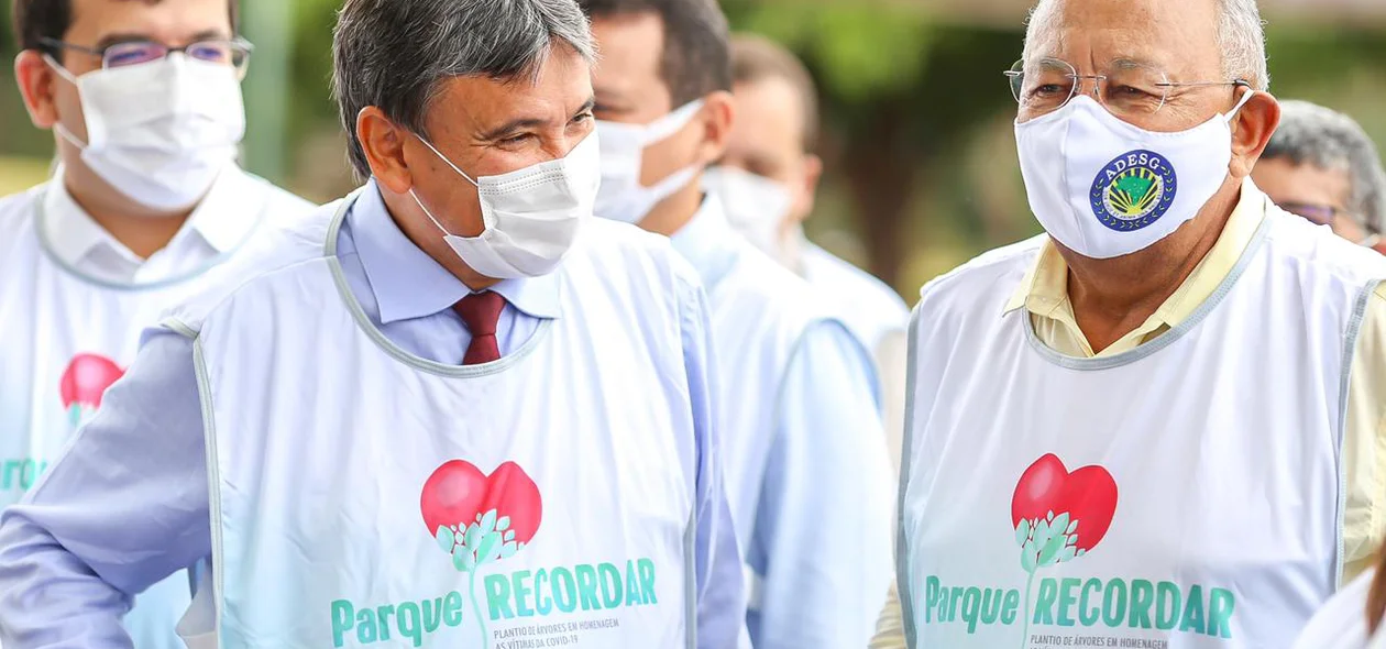 Governador Wellington Dias e Prefeito Dr. Pessoa
