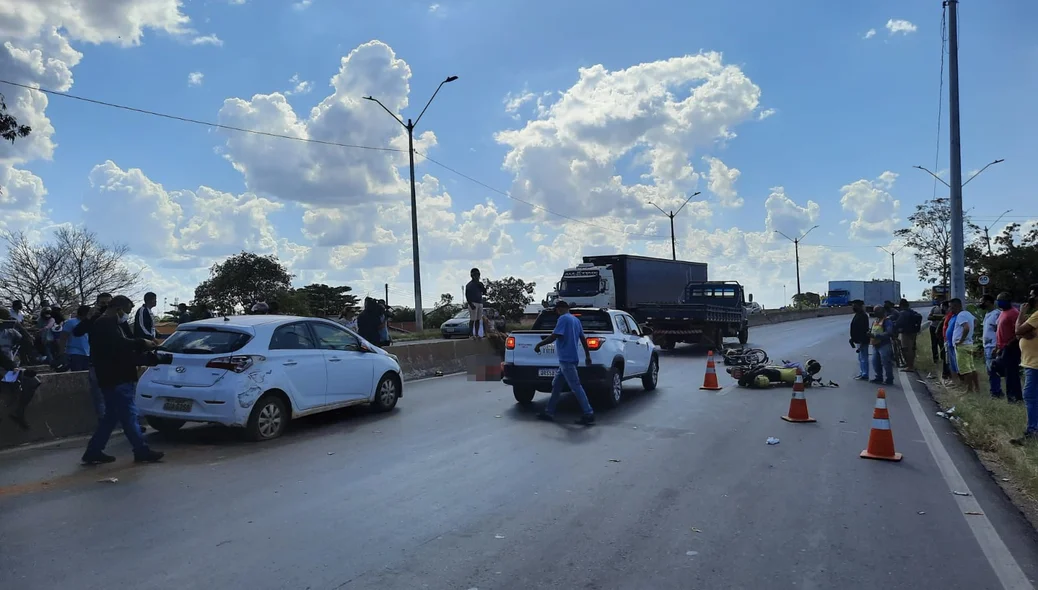 Idoso morre atropelado por veículo na BR 316 no Lourival Parente