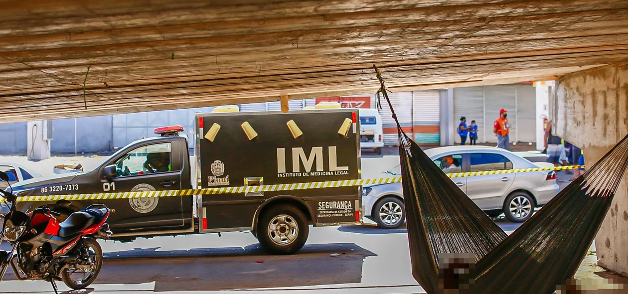 IML foi acionado para fazer a remoção do corpo