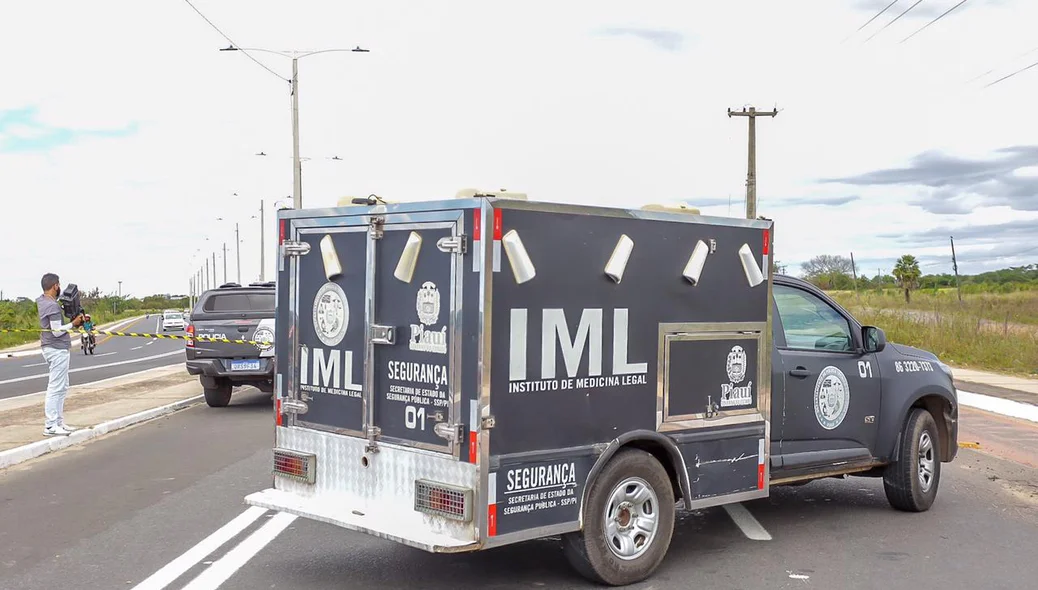 IML foi acionado para recolher o corpo da vítima