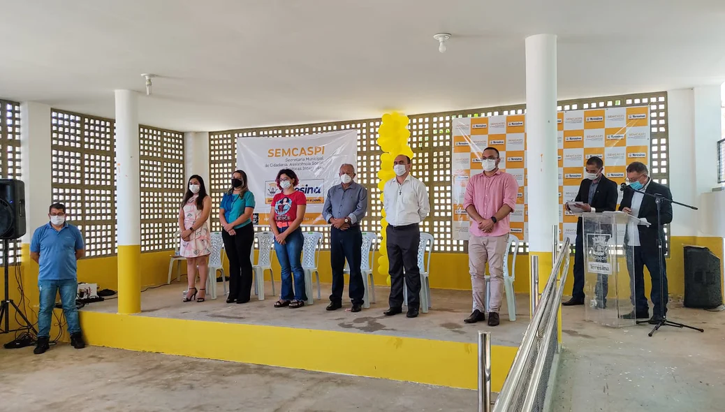 Inauguração da Creche do Idoso