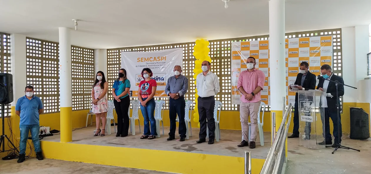 Inauguração da Creche do Idoso