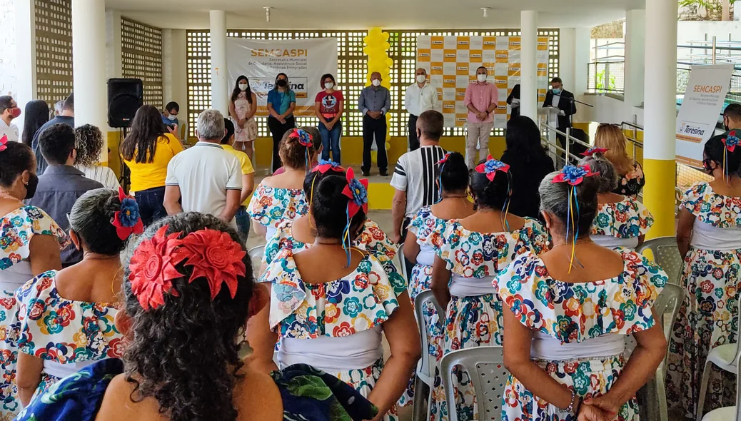 Inauguração da Creche do Idoso
