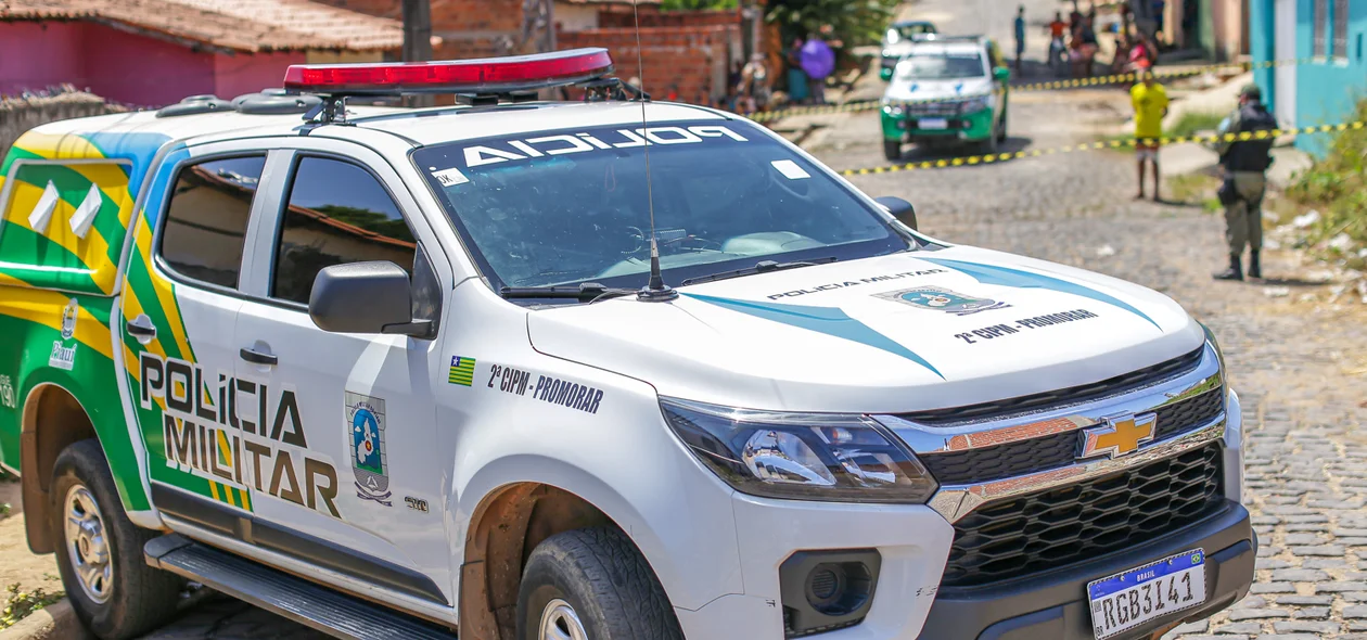 Local isolado pela Polícia Militar