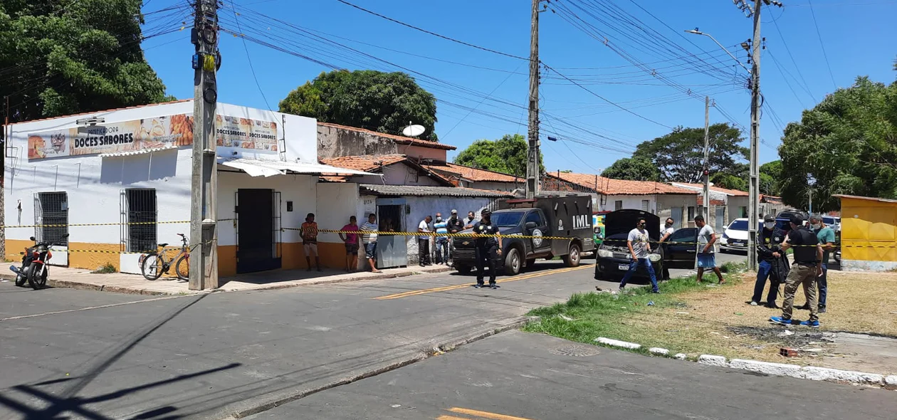 Local onde aconteceu o homicídio
