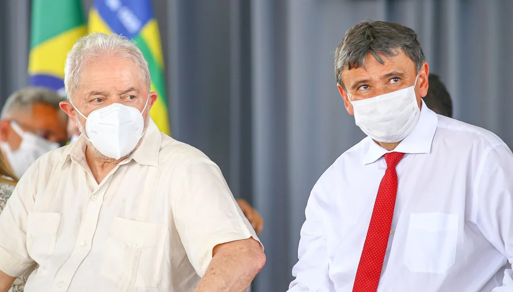 Lula e Wellington Dias