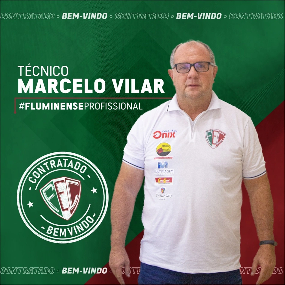 Marcelo Vilar é o novo técnico do Fluminense