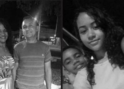 Marcílio Ribeiro Costa, Maria Betânia Alves da Silva, Thayná da Silva Costa, Glauber da Silva Costa e Ketlen da Silva Costa.