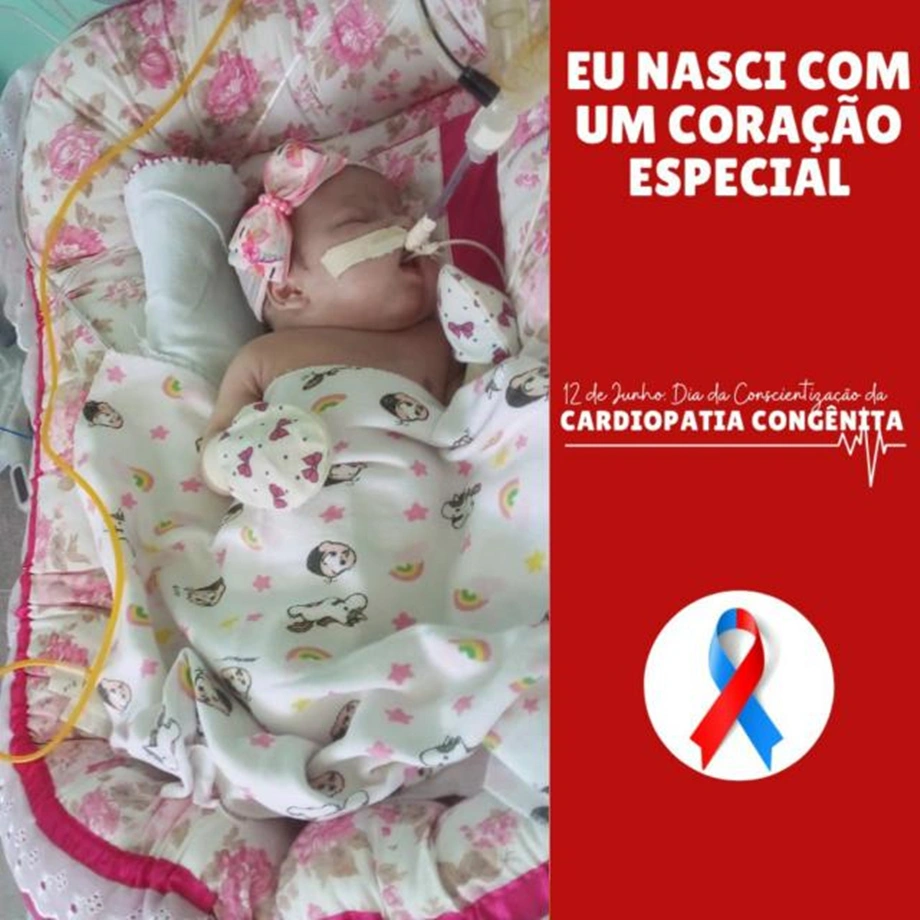 Maria Cleyane foi diagnosticada com cardiopatia congênita