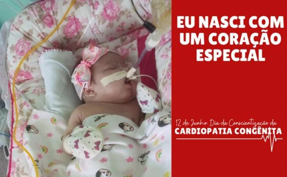 Maria Cleyane foi diagnosticada com cardiopatia congênita