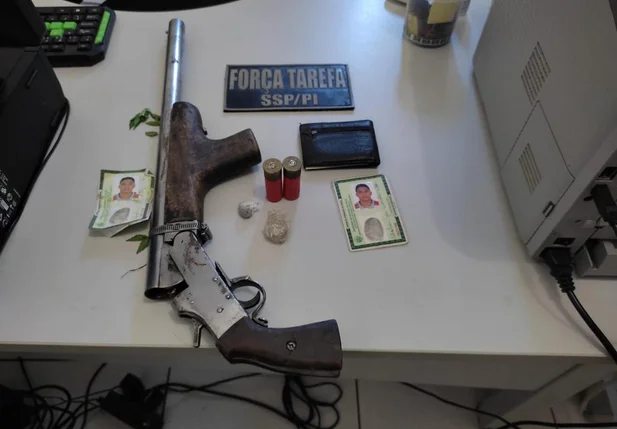Material apreendido durante a Operação Médio Parnaíba Seguro