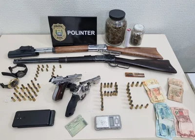 Material apreendido pela Polícia Civil do Piauí