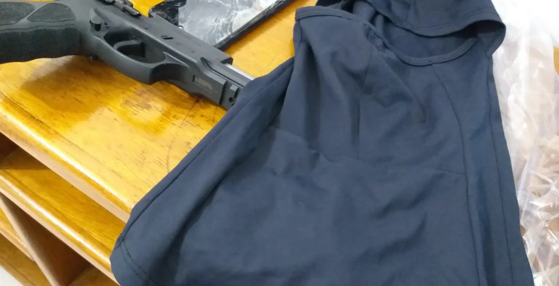 Material apreendido pela Polícia